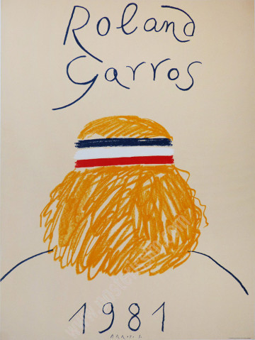 Affiche originale Roland Garros 1981-posterissim
