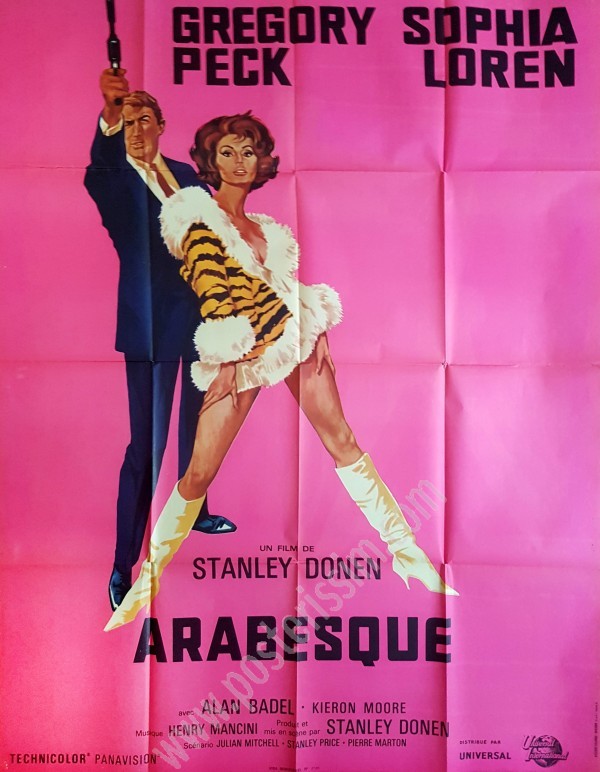 Affiche originale Arabesque-posterissim