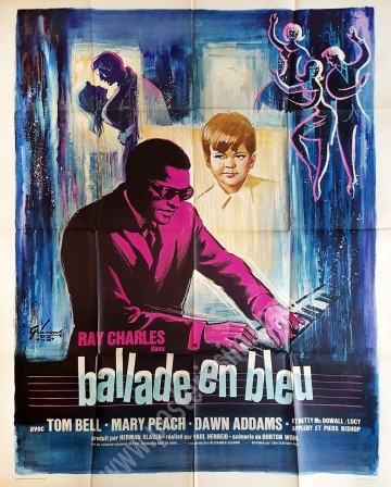 Affiche originale Ballade en bleu-posterissim