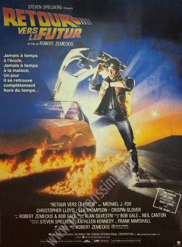 Back to the Future Original Poster 1985 – Drew Struzan
