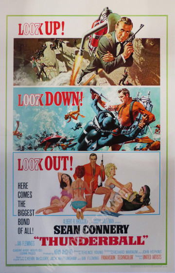 Affiche ancienne originale Thunderball-posterissim