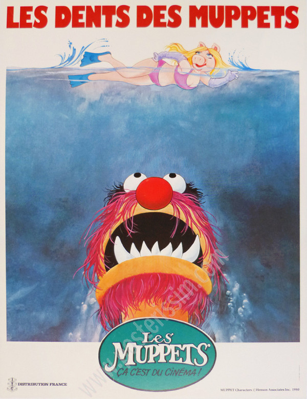 Les Dents des Muppets 1980 – Original French Movie Poster
