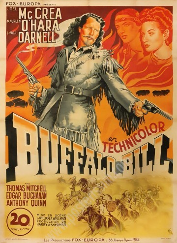 Affiche originale Buffalo Bill-posterissim