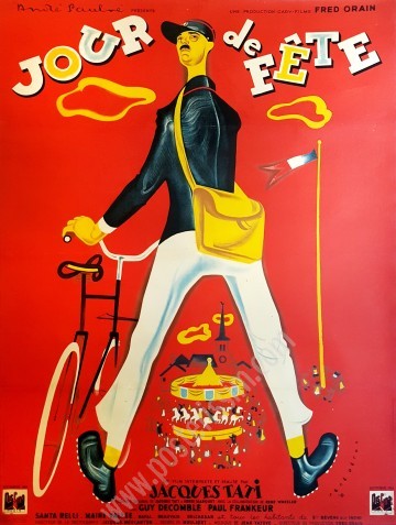 Affiche originale Jour de fête-posterissim