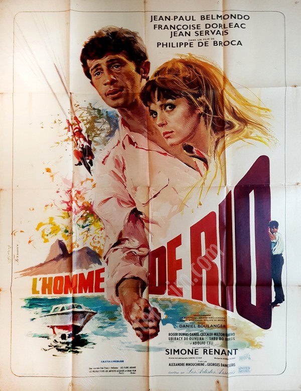 Affiche originale L'Homme de Rio-posterissim