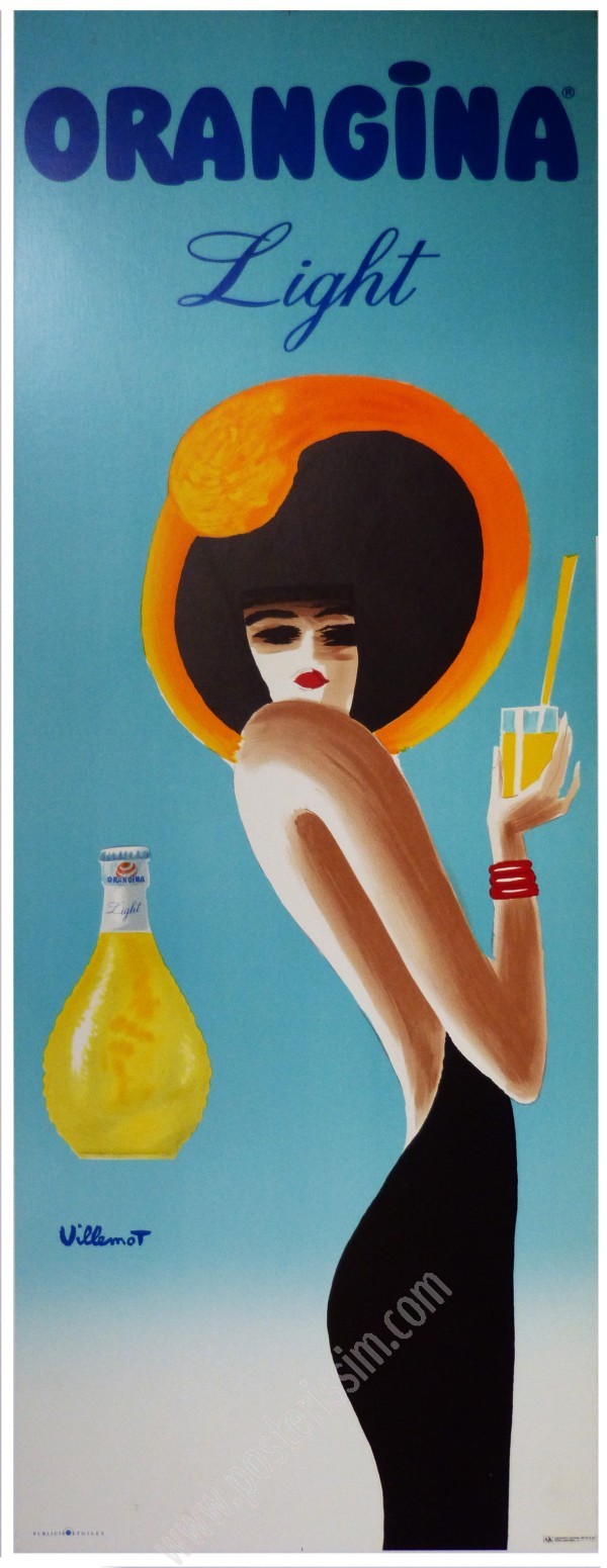 Original poster Orangina Light-posterissim