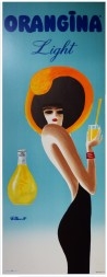 Affiche originale Orangina Light-posterissim