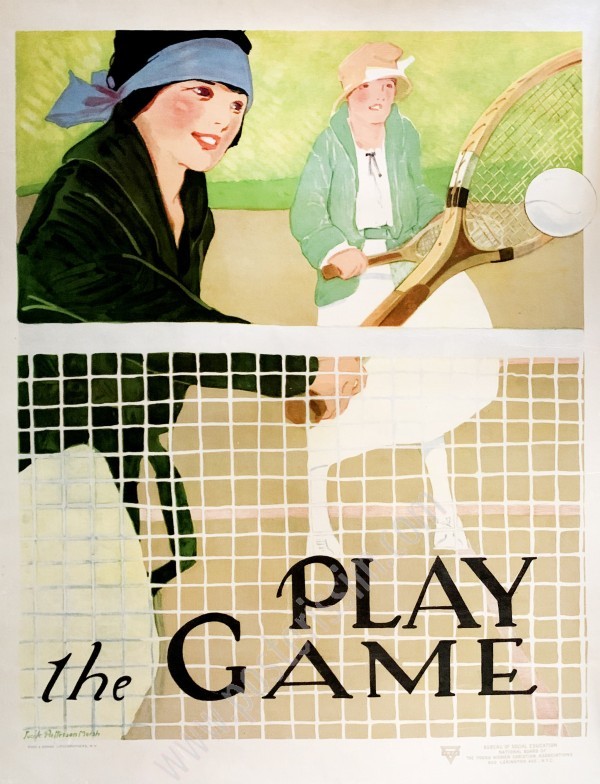 Affiche ancienne originale Play the Game-posterissim