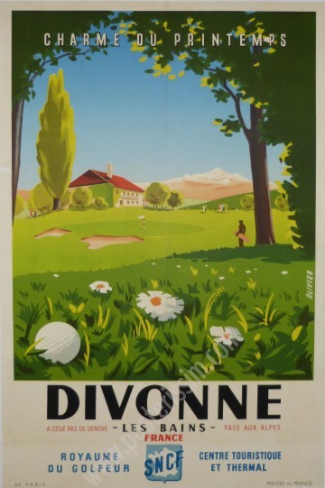 Original Poster Divonne les Bains-posterissim