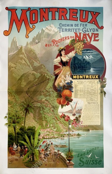 Chemin de fer Territet-Glyon : Montreux