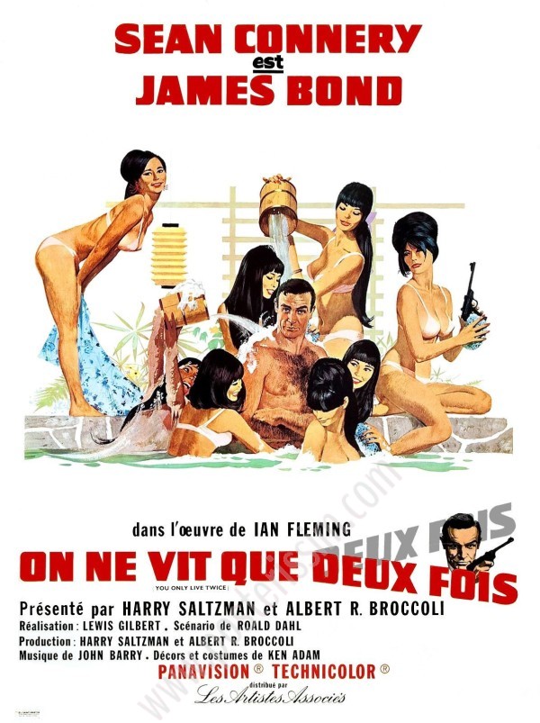 Affiche originale du James Bond On ne vit que deux fois-posterissim