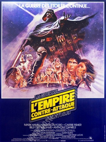 Affiche ancienne originale française Star Wars L'Empire contre attaque-posterissim