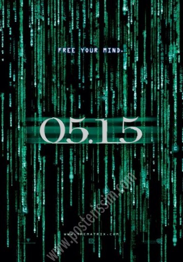 Affiche ancienne originale Matrix Reloaded-posterissim