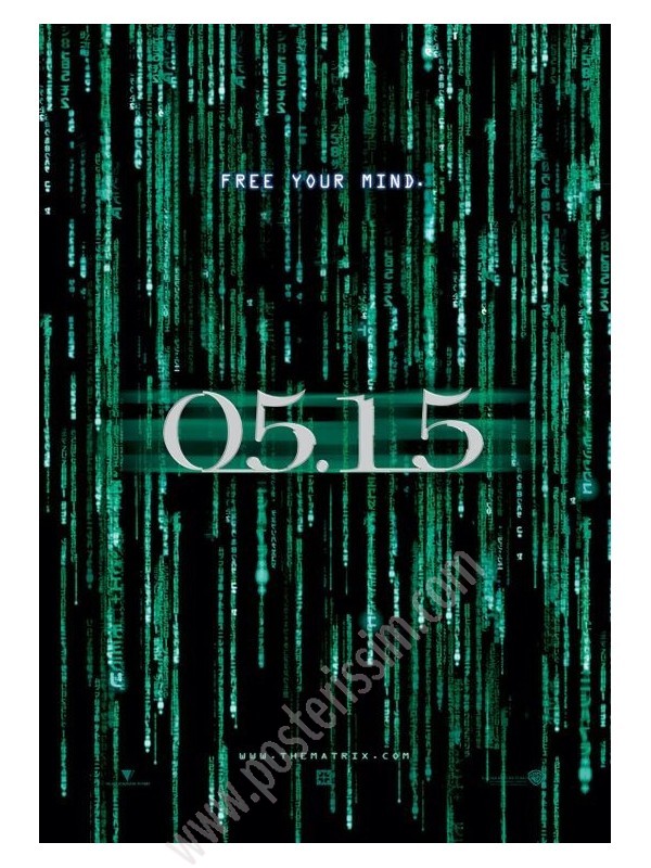 Affiche ancienne originale Matrix Reloaded-posterissim