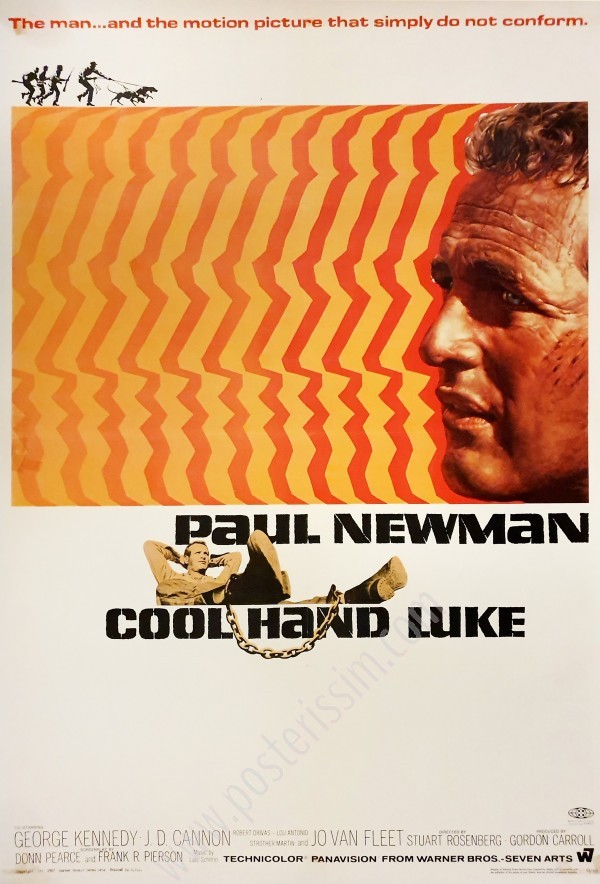 Affiche ancienne originale Cool Hand Luke-posterissim