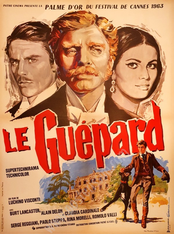 Affiche ancienne originale Le Guépard-posterissim