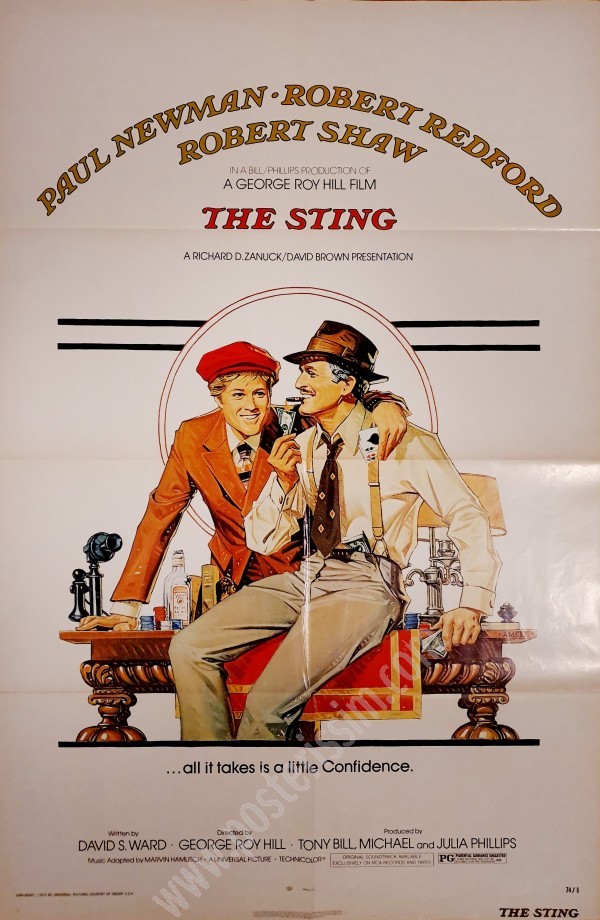 Affiche originale The Sting-posterissim