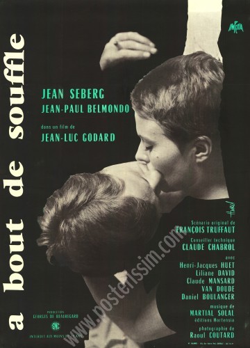 Original Poster A bout de souffle-posterissim