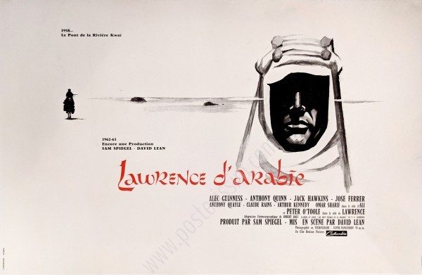 Affiche originale française Lawrence d'Arabie-posterissim