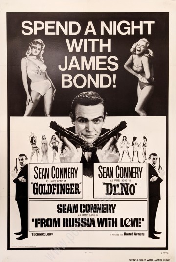 Spend a night with James Bond!