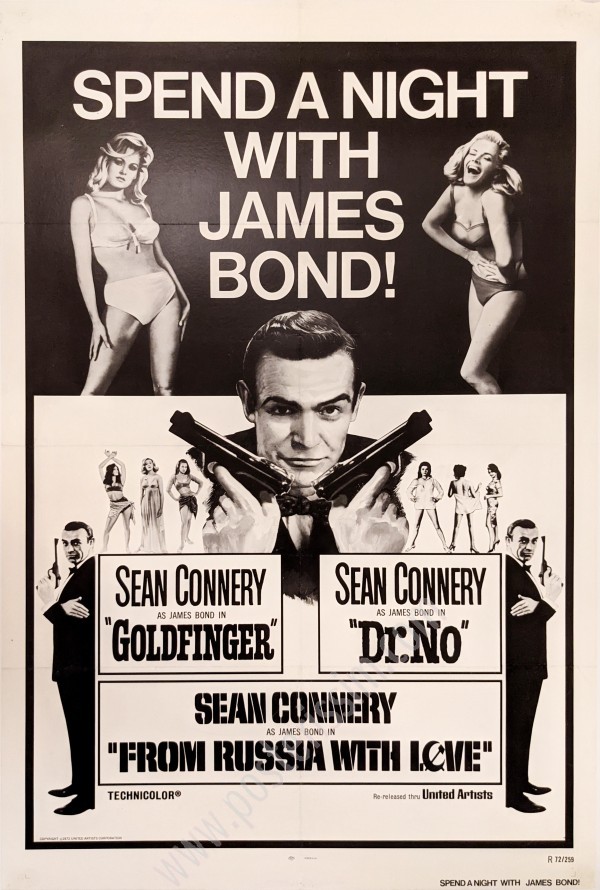 Spend a night with James Bond