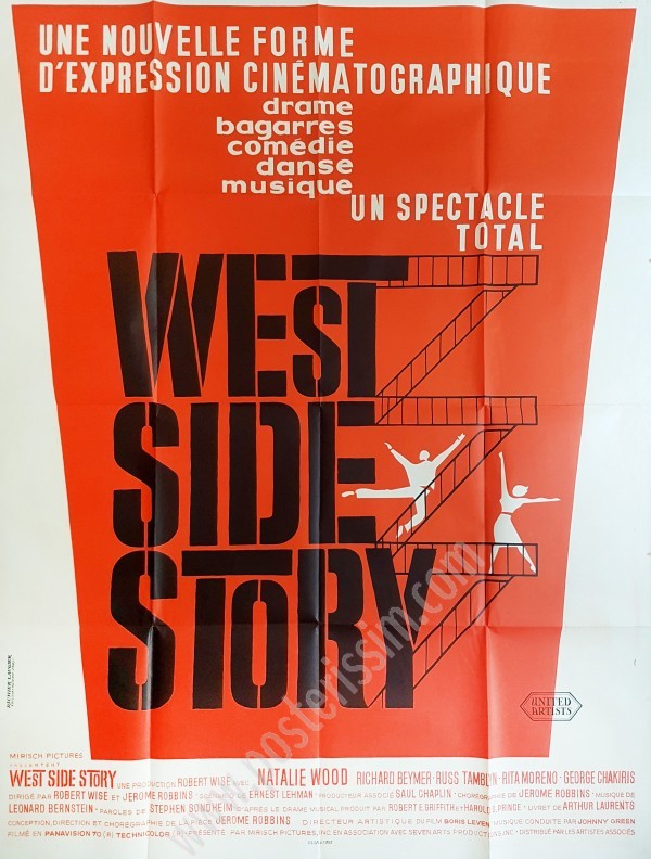 Affiche originale West Side Story-posterissim