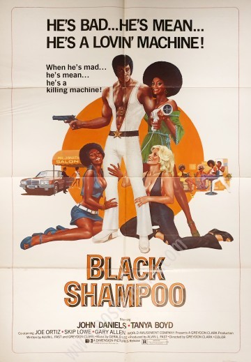 Affiche ancienne originale Black Shampoo (Sex at the Salon)-posterissim