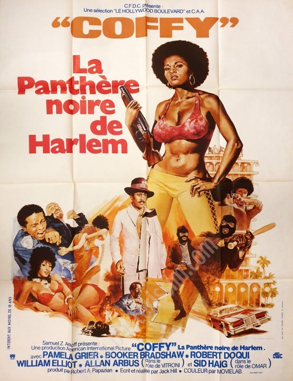 Affiche ancienne originale Coffy, la panthère de Harlem-posterissim