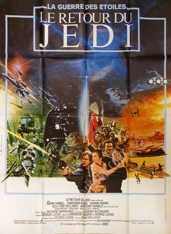 Affiche ancienne originale Le retour du Jedi-posterissim