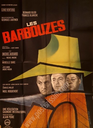 Affiche ancienne originale Les Barbouzes-posterissim