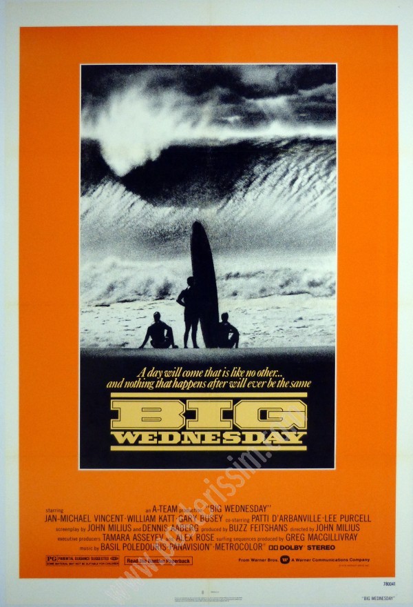 Affiche originale Big Wednesday-posterissim