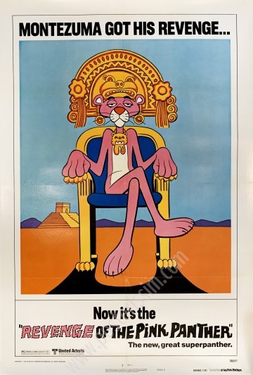 Affiche originale La Malédiction de la Panthère rose (Revenge of the Pink Panther)-posterissim