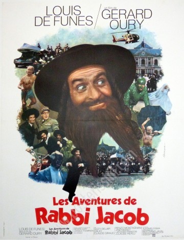 Original Poster The Adventures of Rabbi Jacob-posterissim