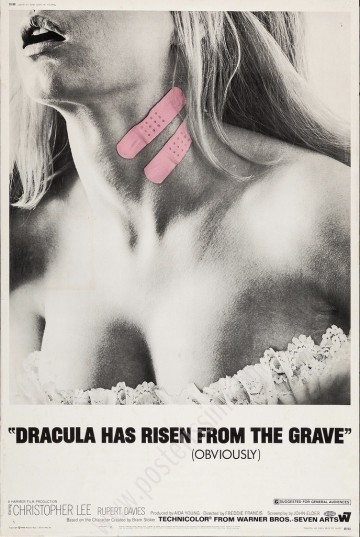 Affiche originale Dracula has risen from the grave-posterissim