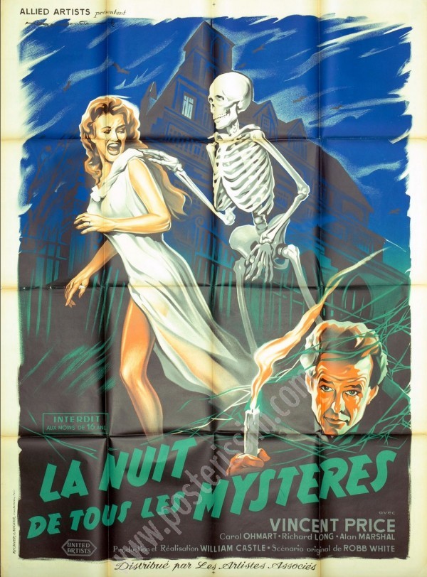 Original poster The night of all mysteries-posterissim