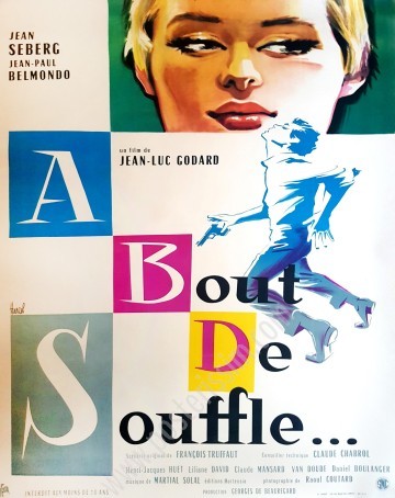 Affiche originale A bout de souffle-posterissim