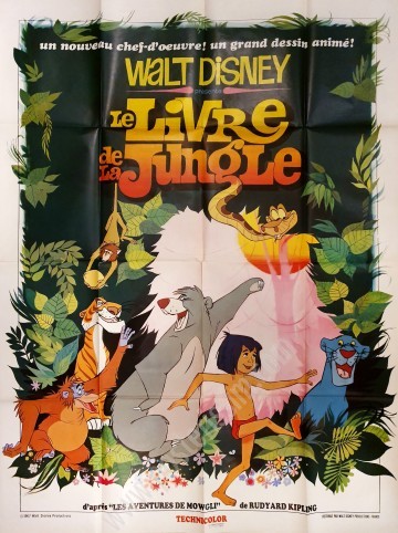 Affiche originale Le Livre de la jungle-posterissim