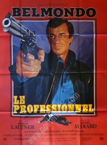 Affiche originale Le Professionnel-posterissim