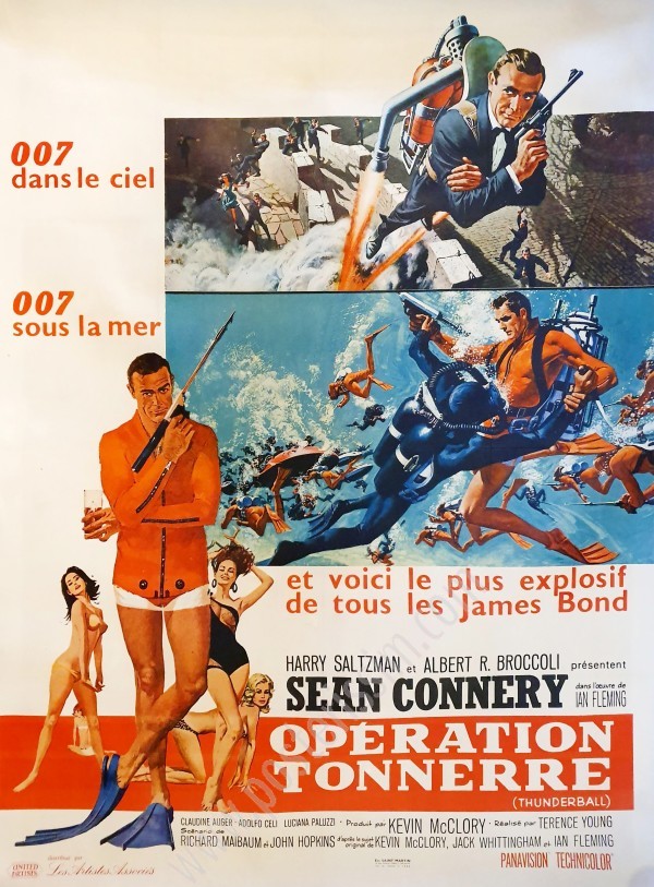 Affiche ancienne originale Opération Tonnerre-posterissim