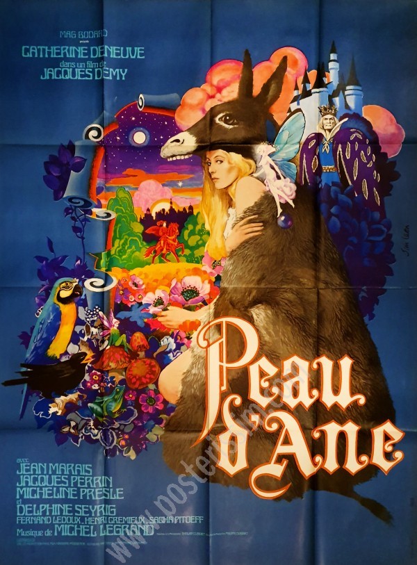 Affiche originale du film Peau d'âne réalisé par Jacques Demy en 1970-Posterissim