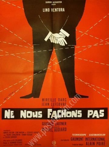 Affiche ancienne originale Ne nous fâchons pas-posterissim