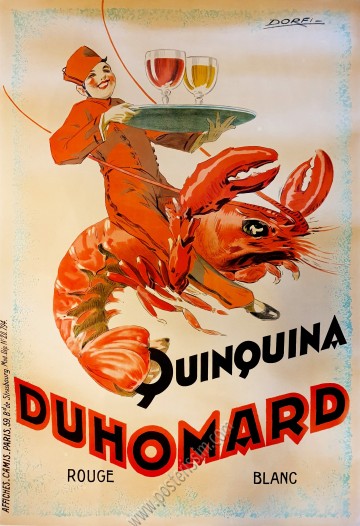 Quinquina - Du homard