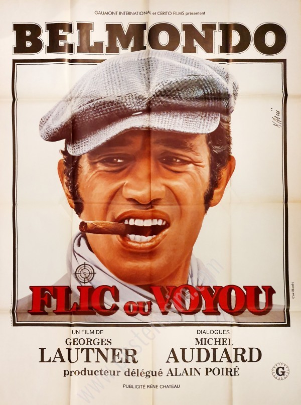 Affiche ancienne originale du film Flic ou Voyou-posterissim