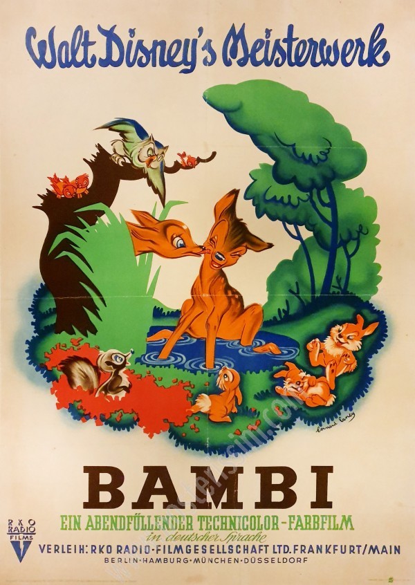 Affiche originale Bambi-posterissim