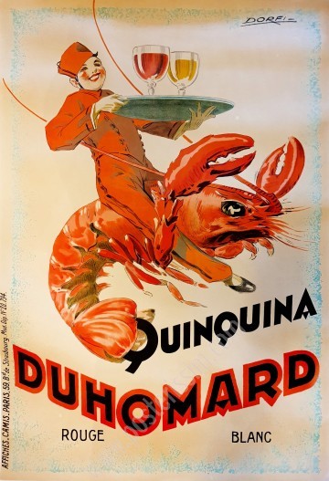 Quinquina - Du homard