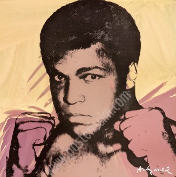 Muhammad Ali, Andy Warhol-posterissim