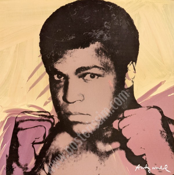 Muhammad Ali, Andy Warhol-posterissim