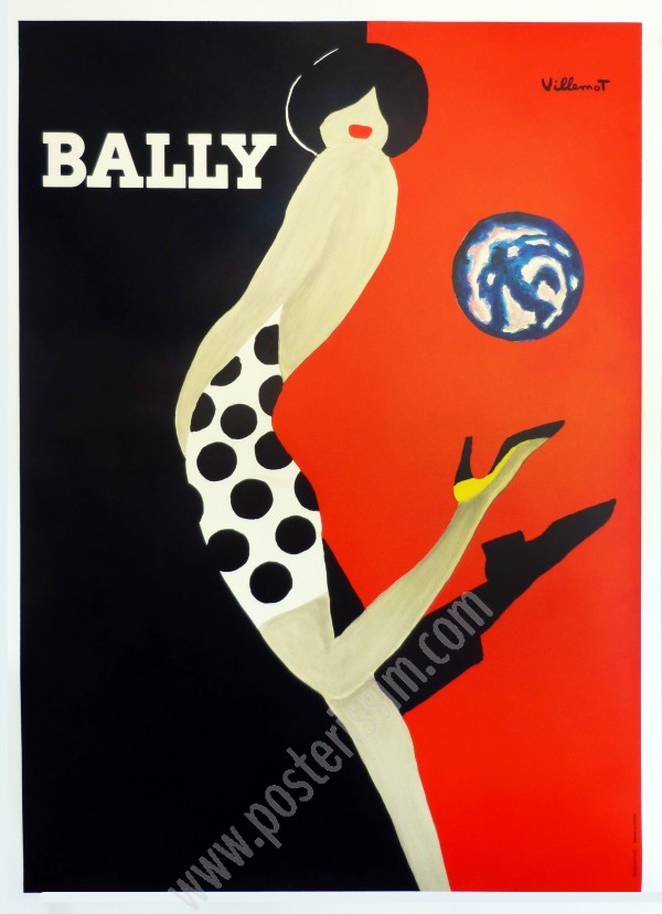 Affiche originale Bally-posterissim