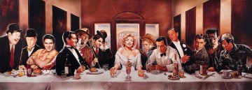 Affiche ancienne originale Invitation - Last Supper in Hollywood, Renato Casaro-posterissim