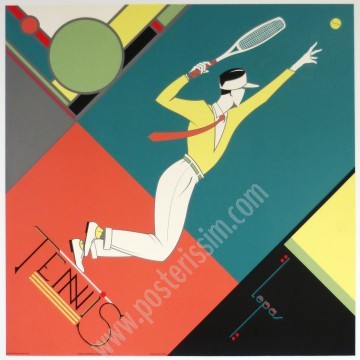 Original poster Tennis-posterissim